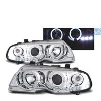 FARI BMW E46 99-03 OCCHI ANGEL COUPE CABRIO CROMAT