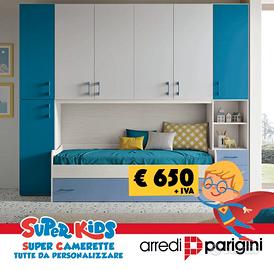 Cameretta a ponte - 20 colori a scelta PROMO