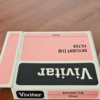 vivitar filtro 55mm skylight 