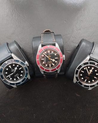 Tudor Black Bay smiley / rosellina