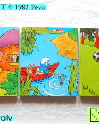 🍄 Vintage 1982 PUFFI Carta da Lettere NUOVI papel