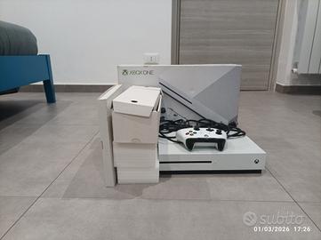 Xbox One S+controller+scatola e cavi originali