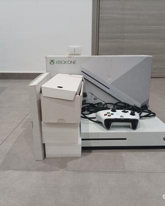 Xbox One S+controller+scatola e cavi originali