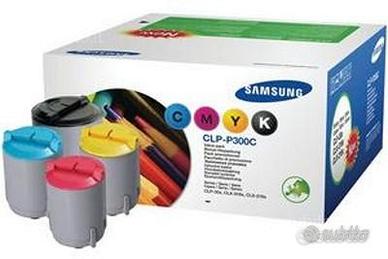 Kit toner nero e colori per stampante Samsung
