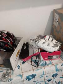 Accessori specialized scarpe, sella phenom, casco
