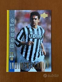 Card Upper Deck Juventus 1998 Roberto Baggio n. 44