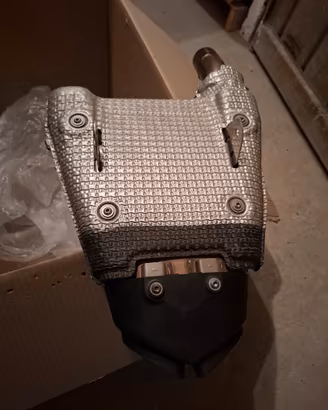 scarico originale kawasaki ninja zx6r 2007 2008