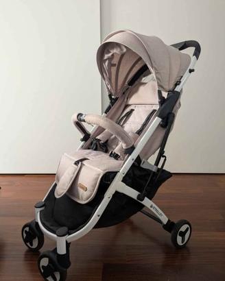 Passeggino ultracompatto Plebani beige melange