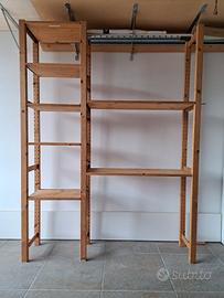 Scaffale in legno Ikea