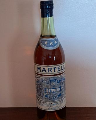 Cognac Martell 3 Stelle Vintage anni '50