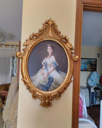 quadro ovale 