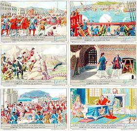 Figurine Liebig Storia Italia XVI