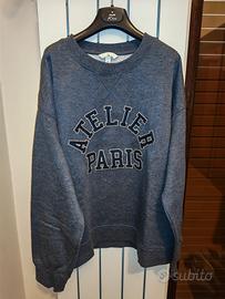 felpa girocollo stile college H&M