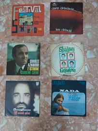 DISCHI VINILE 45 GIRI VINTAGE