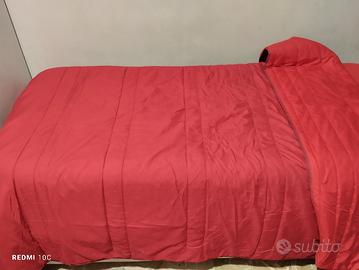 trapunta bi-colore letto singolo 
