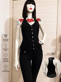 Jumsuit Met 100% made in italy nuova