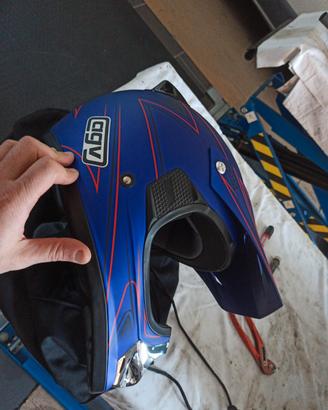 Casco moto cross AGV