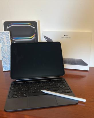 Ipad 11 Pro M4 256gb+ Apple pencil pro+Magic keybo