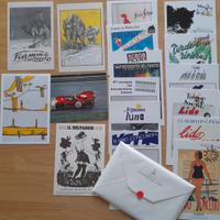 Set cartoline vintage da collezione