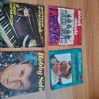LOTTO DA 4 DISCHI VINILE ORIG. ANNI 60 ASSORTITI 