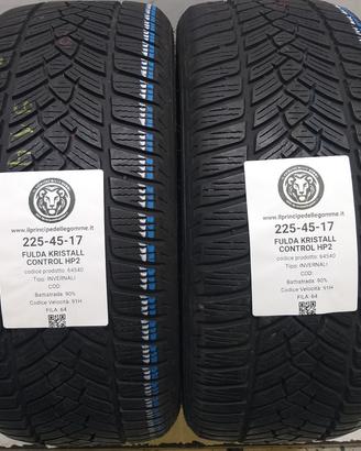 2 GOMME 225 45 17 FULDA A64540