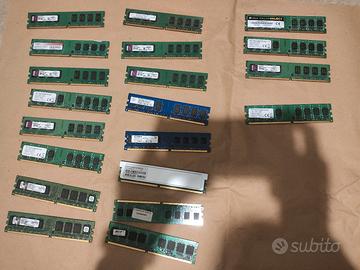 USATO - LOTTO RAM 20 RAM DDR2 DA 2GB