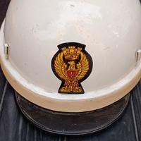 casco vintage Polizia anni '60
