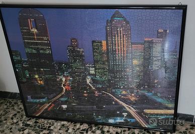 Quadro puzzle skyline