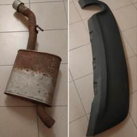 scarico e difusore Alfa Giulietta