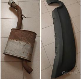 scarico e difusore Alfa Giulietta