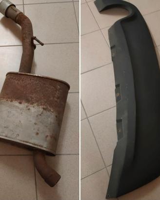 scarico e difusore Alfa Giulietta