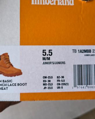 Timberland 6-inch Basic Junior - Taglia 38 