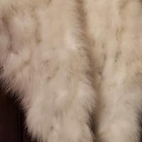 coprispalle sposa in vere piume di marabù 