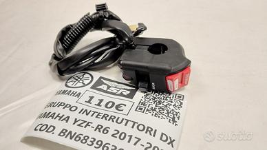 GRUPPO INTERRUTTORI DESTRO DEVIO LUCI PER YAMAHA Y