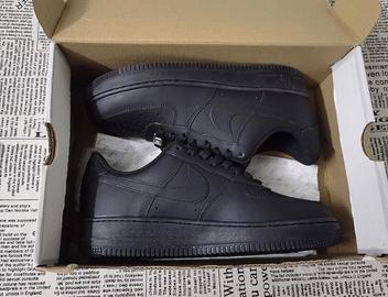 Nike Air Force 1 38 Nere Donna Sneakers Nuove