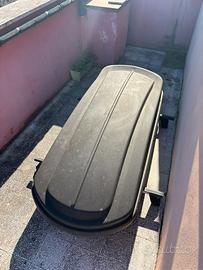 BOX DA TETTO NORDRIVE 430 + BARRE PORTATUTTO