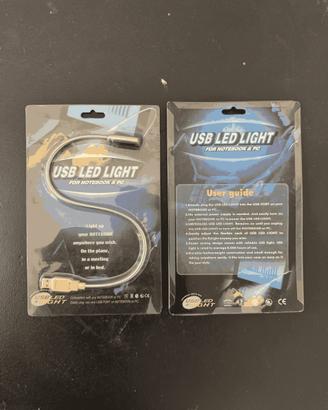 Luce LED USB Flessibile per Notebook e PC