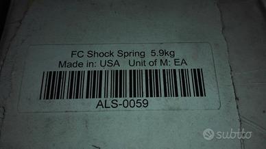 Molla mono honda crf 250/450 anno 2013/2016