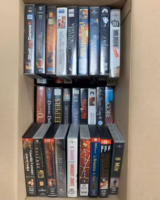 Videocassette VHS , Film, documentari, originali.