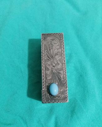 Porta rossetto in argento