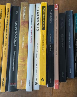 Romanzi Gianrico Carofiglio