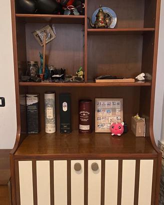 Credenza con libreria