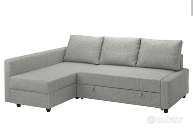 Divano letto angolare contenitore Ikea friheten