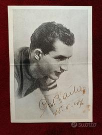 autografo Gino Bartali 