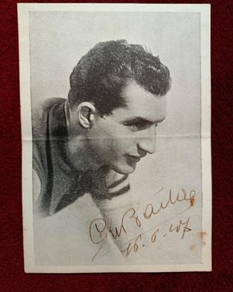 autografo Gino Bartali 