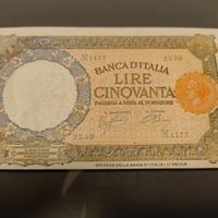 50 LIRE CAPRANESI RSI 08/10/1943 SPL/SUP