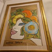 Quadro di Novella Parigini - famosa pittrice