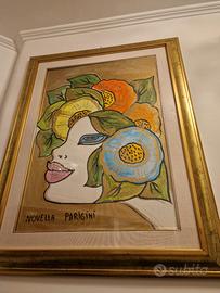 Quadro di Novella Parigini - famosa pittrice