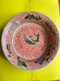 Piatto cinese stile antico