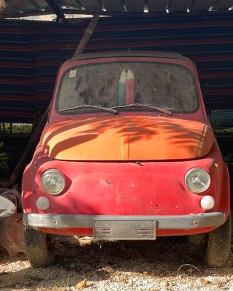 Fiat 500 F Berlina d'epoca 1970 - da restaurare